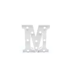 GENERICO - Letra Con Luz Led M