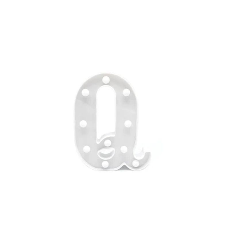 GENERICO - Letra Con Luz Led  Q