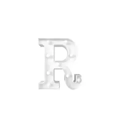 GENERICO - Letra Con Luz Led R