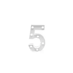 GENERICO - Numero Con Luz Led 5