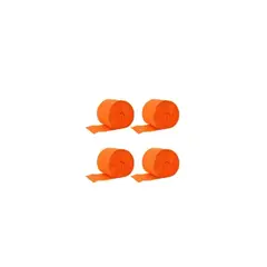 GENERICO - Feston Decorativo Naranjado 4pcs 6cmx10m