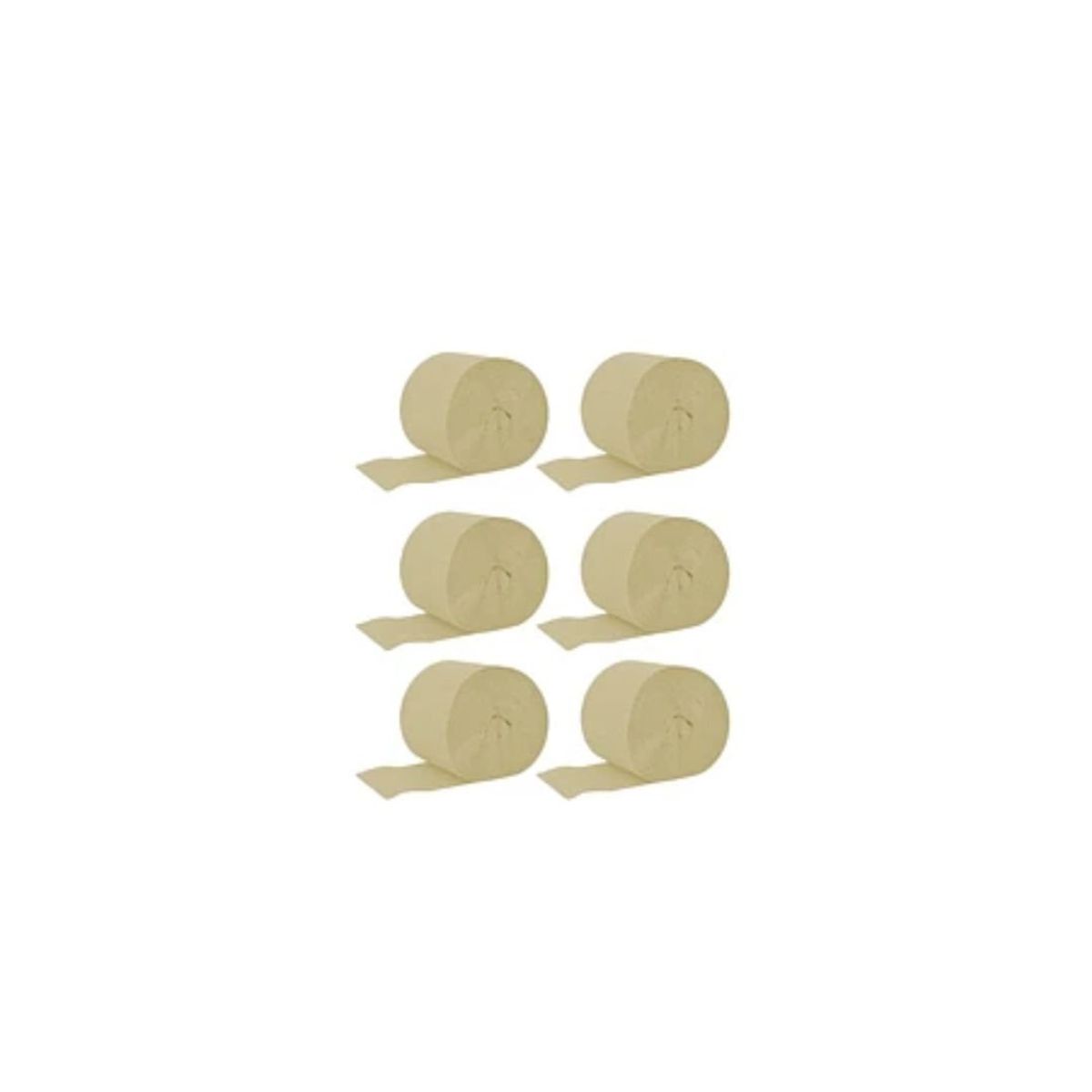 GENERICO - Feston Fino Beige 6pcs 2cmx10m