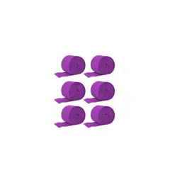 GENERICO - Feston Fino Morado Oscuro 6pcs 2cmx10m