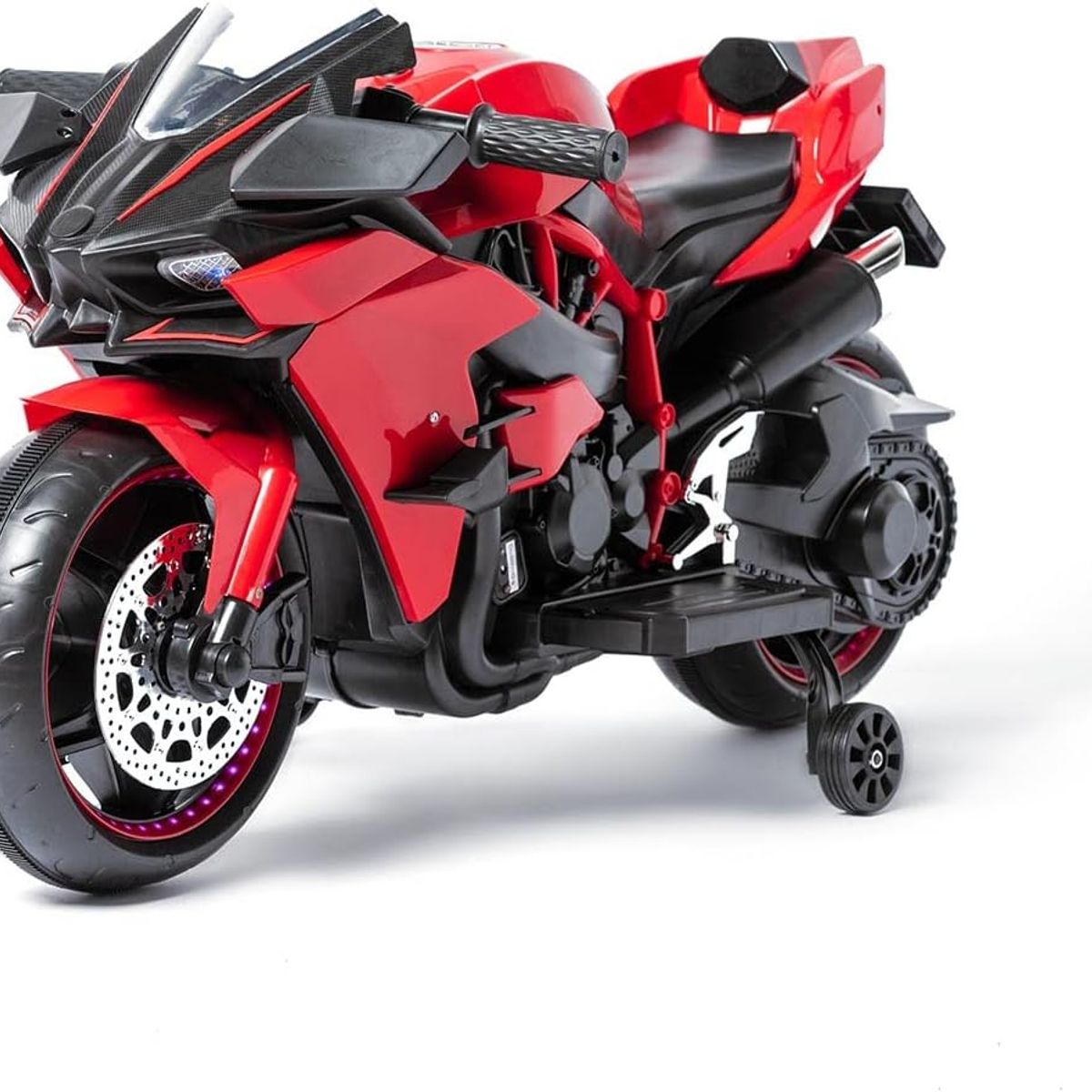 U BUY - juguete coche motocicleta eléctrico genial Rojo