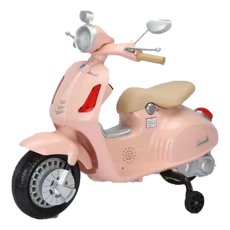 U BUY - Moto eléctrica infantil de dos ruedas recargable con batería