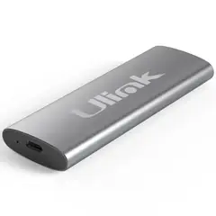 FACTORYTECH - Cofre Disco SSD M2 PCIE NVME Aluminio USB-C USB Ulink 10GPS