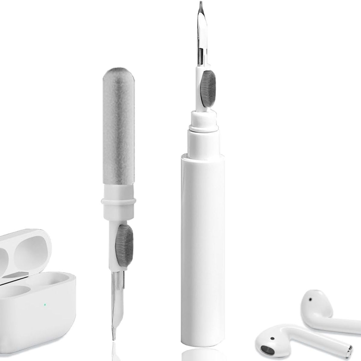 FACTORYTECH - Kit Kimpieza 3 en 1 Airpods Todos los Modelos Portatil Goforit
