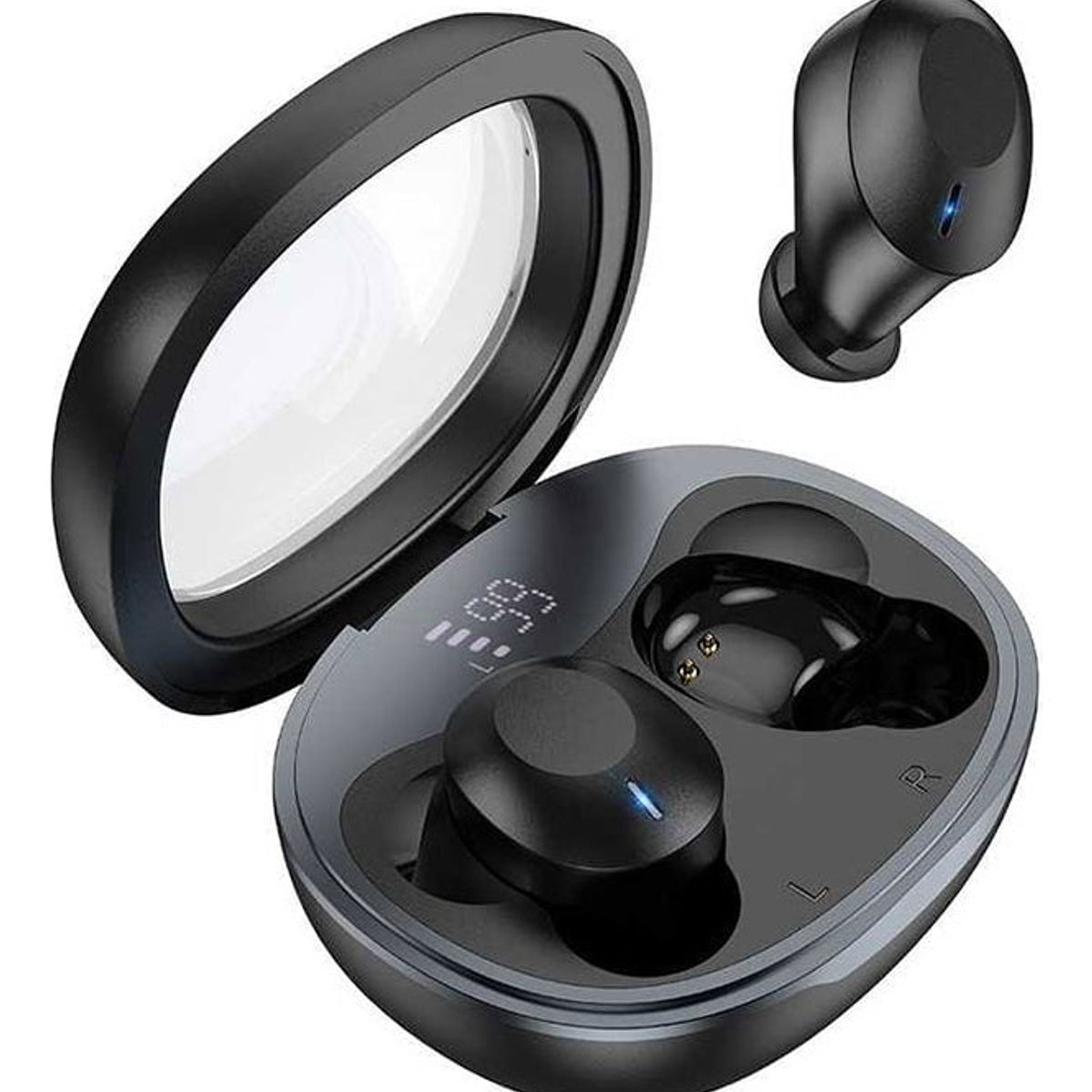 FACTORYTECH - Audifonos Bluetooth HOCO EQ3 TWS Smart In Ear Negros