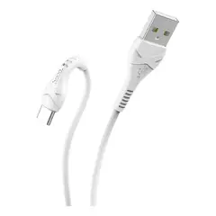 FACTORYTECH - Cable Carga USB Tipo C HOCO X20 2 Metros Blanco