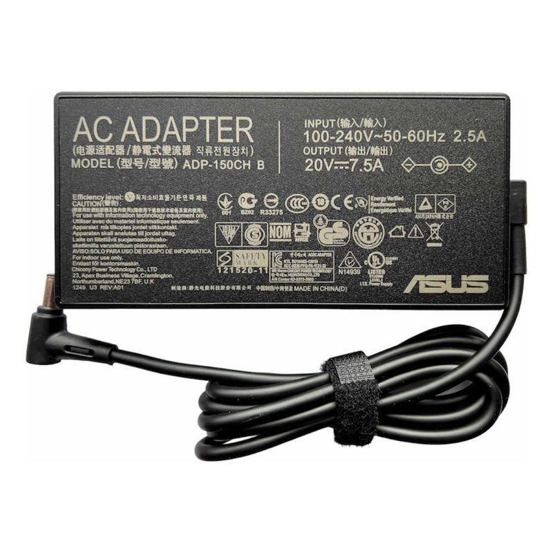 FACTORYTECH - Cargador Para Asus TUF Gaming 20v 75a 150w Plug 6x37mm