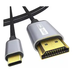GENERICO - Cable Adaptador Usb Tipo- C A Hdmi 4k 60hz Hdtv Resistente