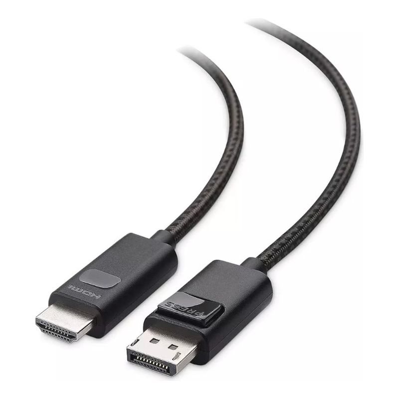 GENERICO - Cable Dp Display Port Macho A Hdmi Macho 18m Resistente