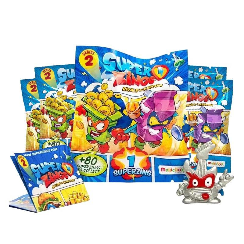 SUPERZINGS - Super Zings Pack 5 Sobres Serie 2