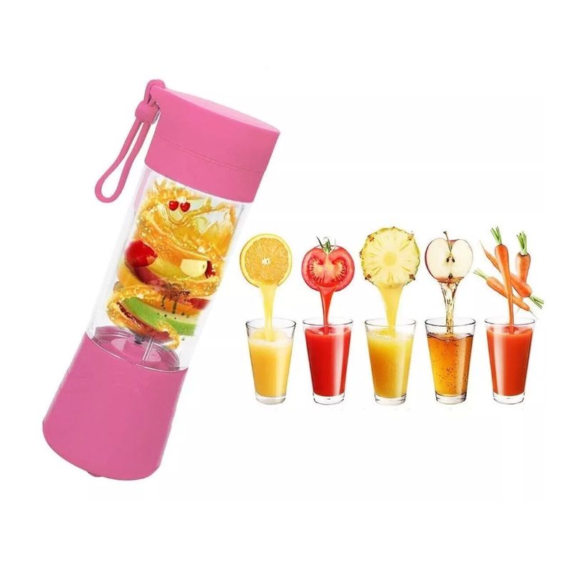 GENERICO - Juguera Batidora Licuadora Vaso Personal Portatil Recargable