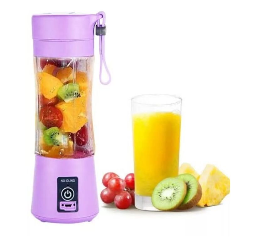 Juguera Batidora Licuadora Vaso Personal Portatil Recargable