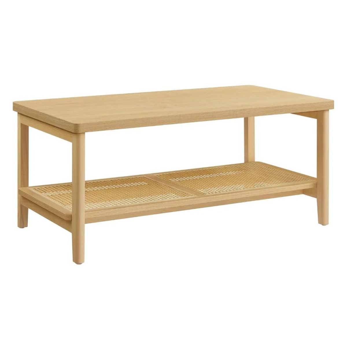 PANDALINO - Mesa Central Leonora - Rattan y Madera