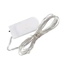 OEM - Guirnaldas Luces 20 Micro Led Hadas 2 Metros Pilas
