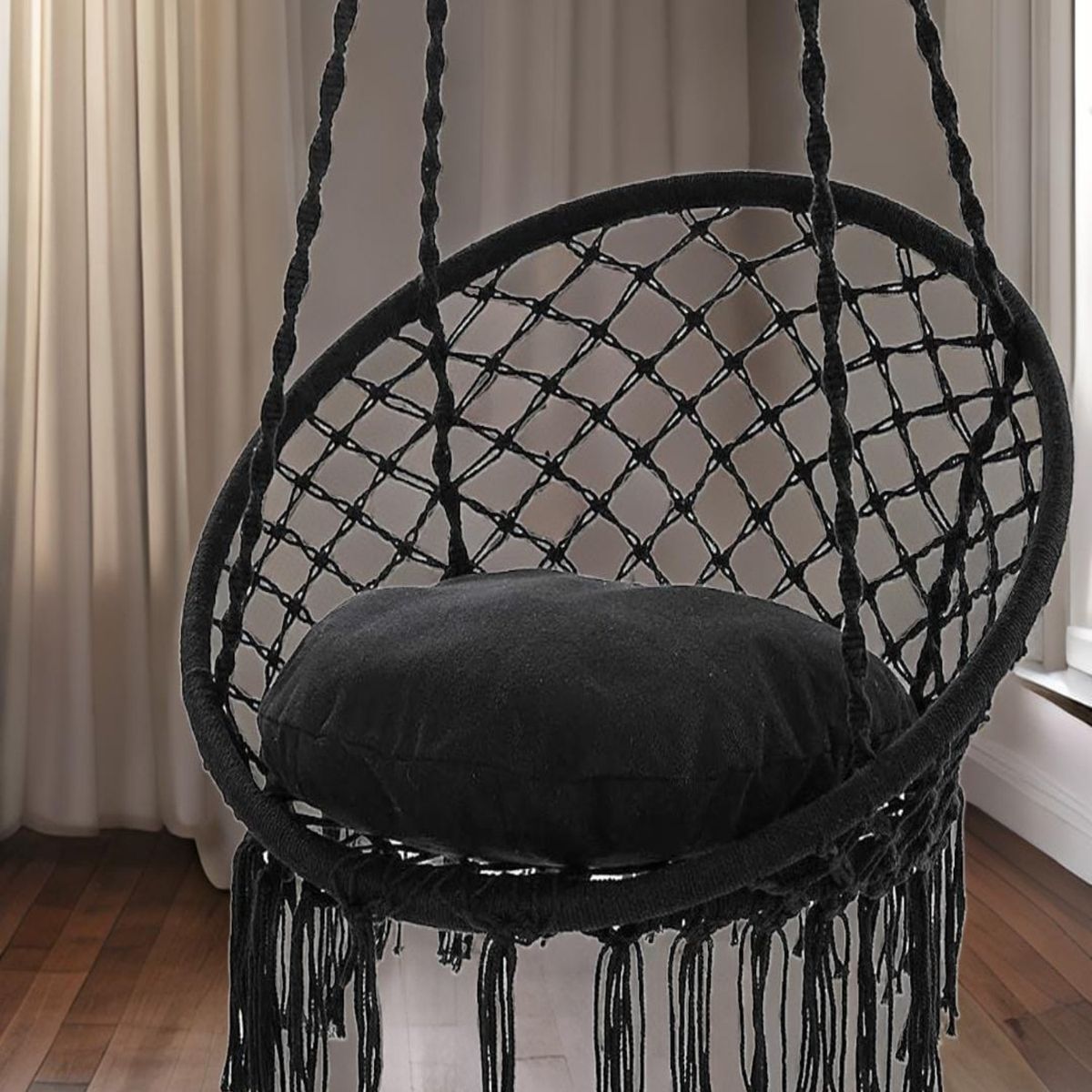 GENERICO - Hamaca Colgante con Silla Ideal para Relajarse 9n4…