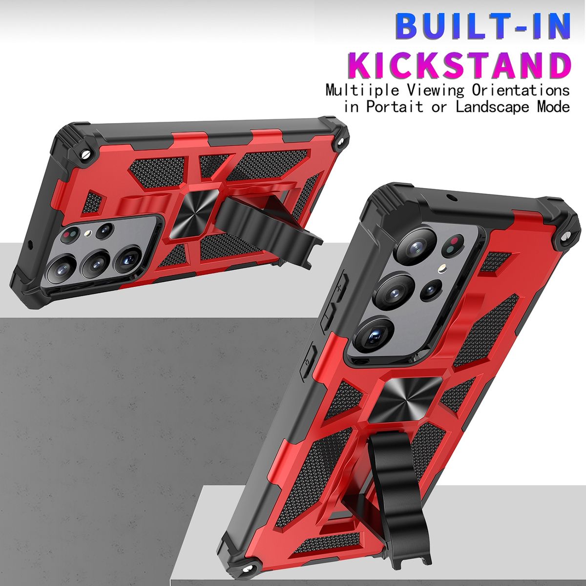 GENERICO - Carcasa para Samsung s21 Ultra Antigolpe Reforzada Armor