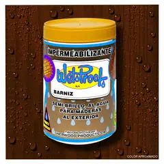 WETPROOF - BARNIZ MADERAS EXTERIOR IMPERMEABILIZANTE WET PROOF® CEDRO 1-4 GALON