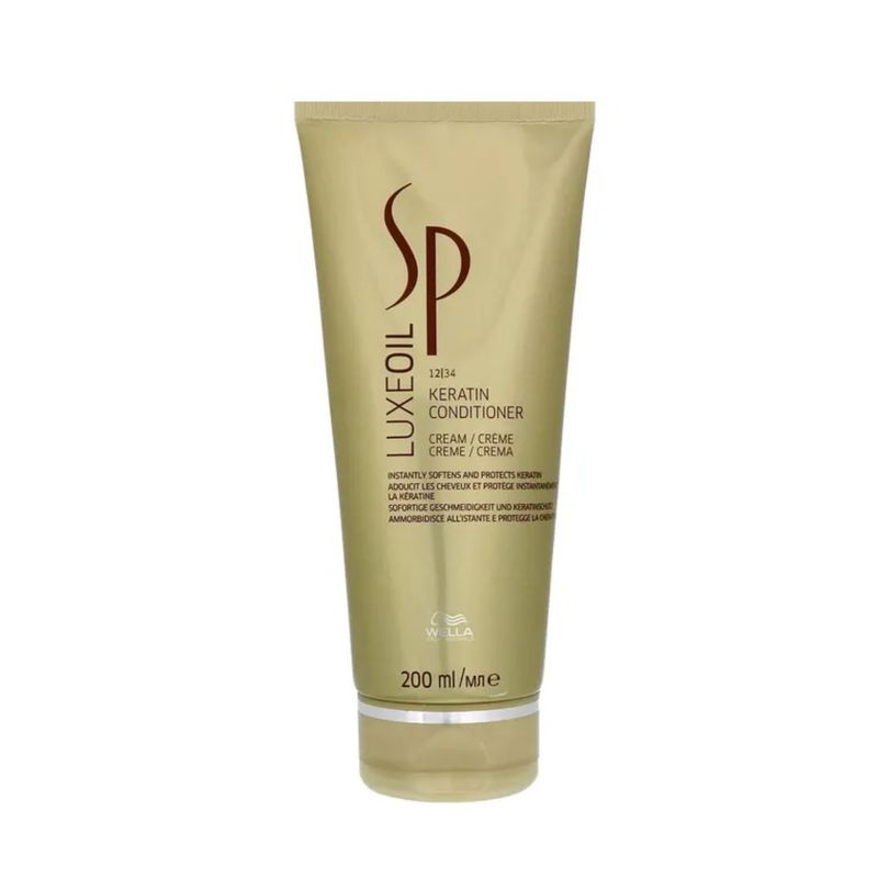 WELLA - Wella Acondicionador Luxe Oil Keratin Protect 200ml Queratina