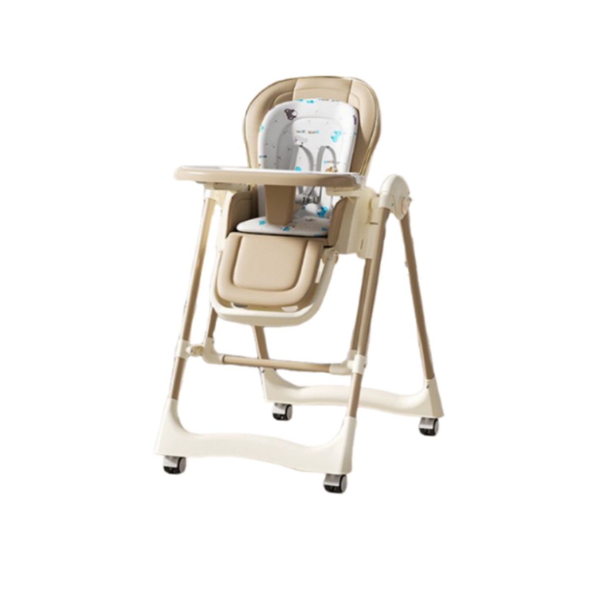 GOLDEN BABY'S - Silla de comer Plegable Multifuncional 3 en 1 de bebé Brown