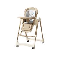 Silla de comer Plegable Multifuncional 3 en 1 de bebé Brown