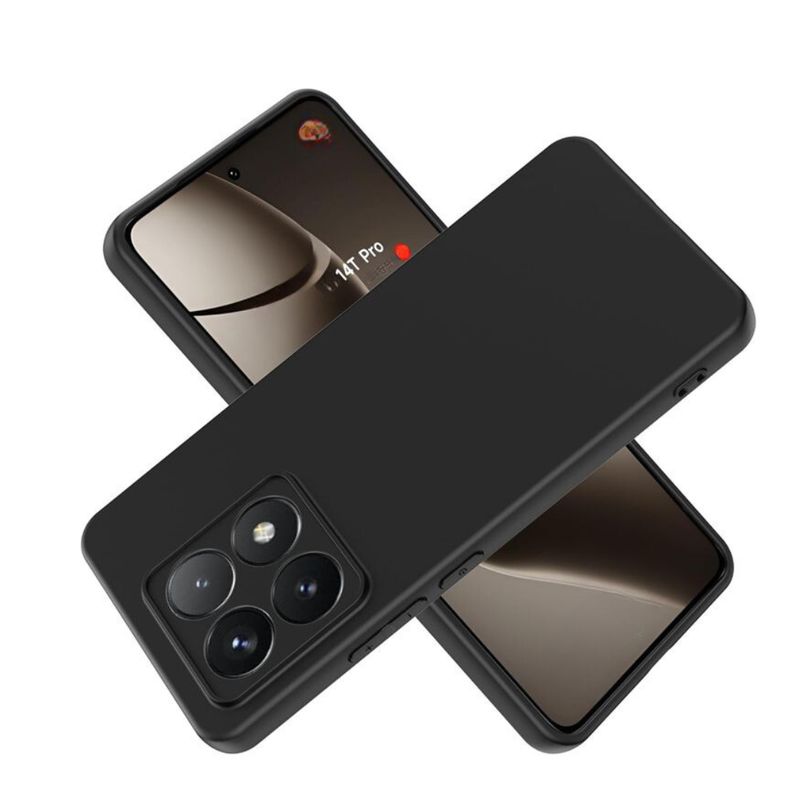 GENERICO - Carcasas Silicona Color Para Xiaomi 14T PRO - Negro