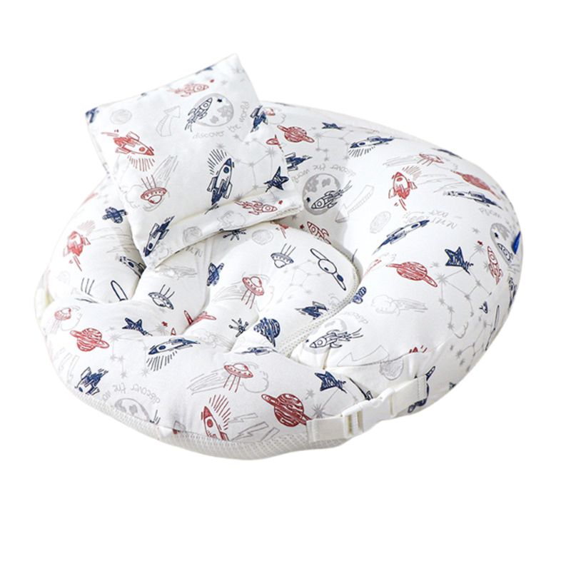 GOLDEN BABY'S - Almohada Cojin lactancia multifuncional Cohete