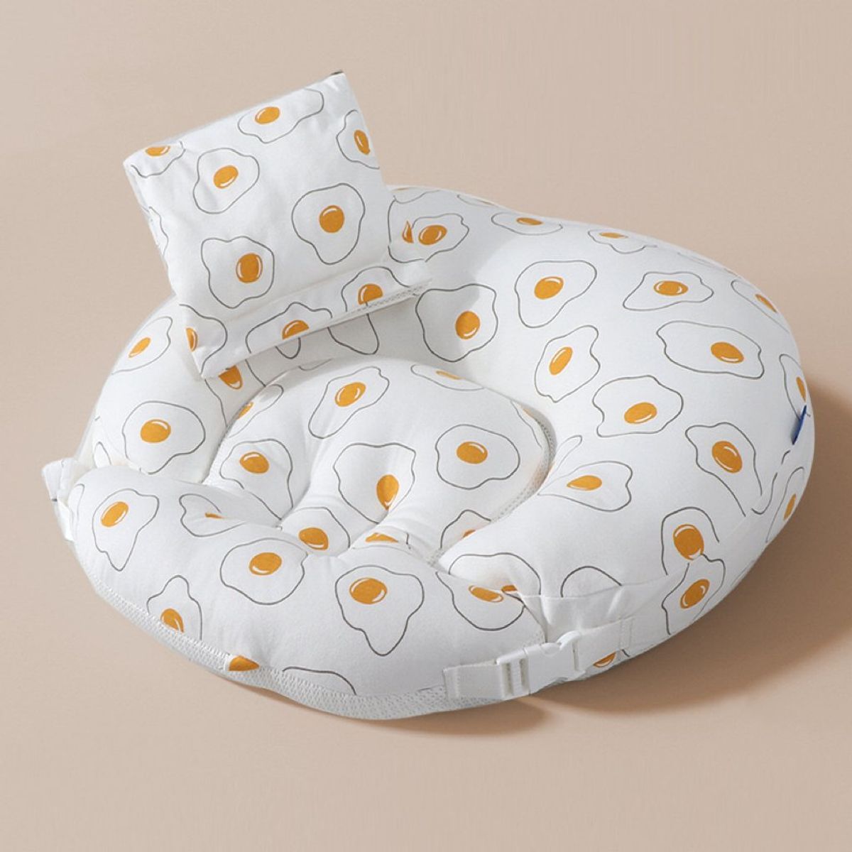 GOLDEN BABY'S - Almohada Cojin lactancia multifuncional huevitos