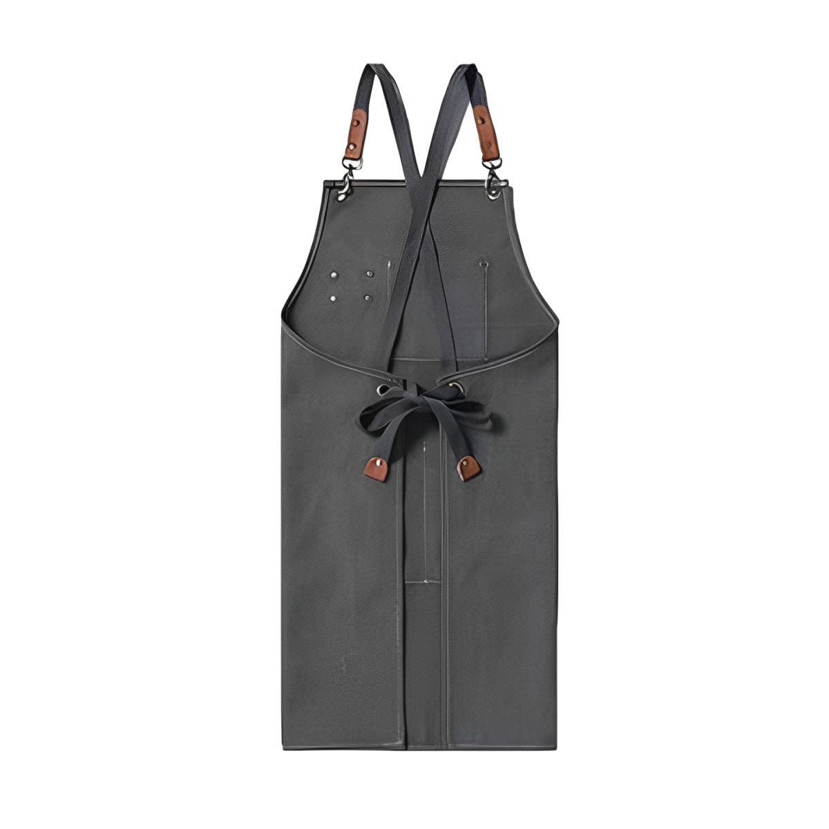 IMPORTCLICK - Pechera Delantal uso 68x78 CM  Gris