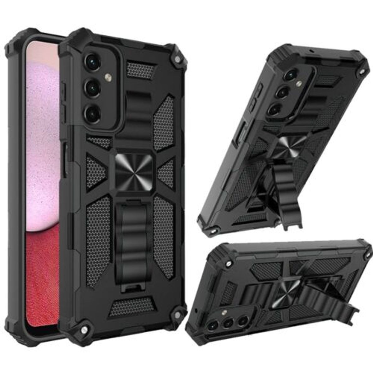 GENERICO - Carcasa Antigolpe Reforzada para Samsung Galaxy A32 5G - Negro