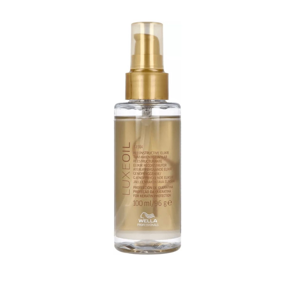 WELLA - Aceite Wella SP Luxe Oil Keratin Protect 100ml Nutre Protector Hidrata