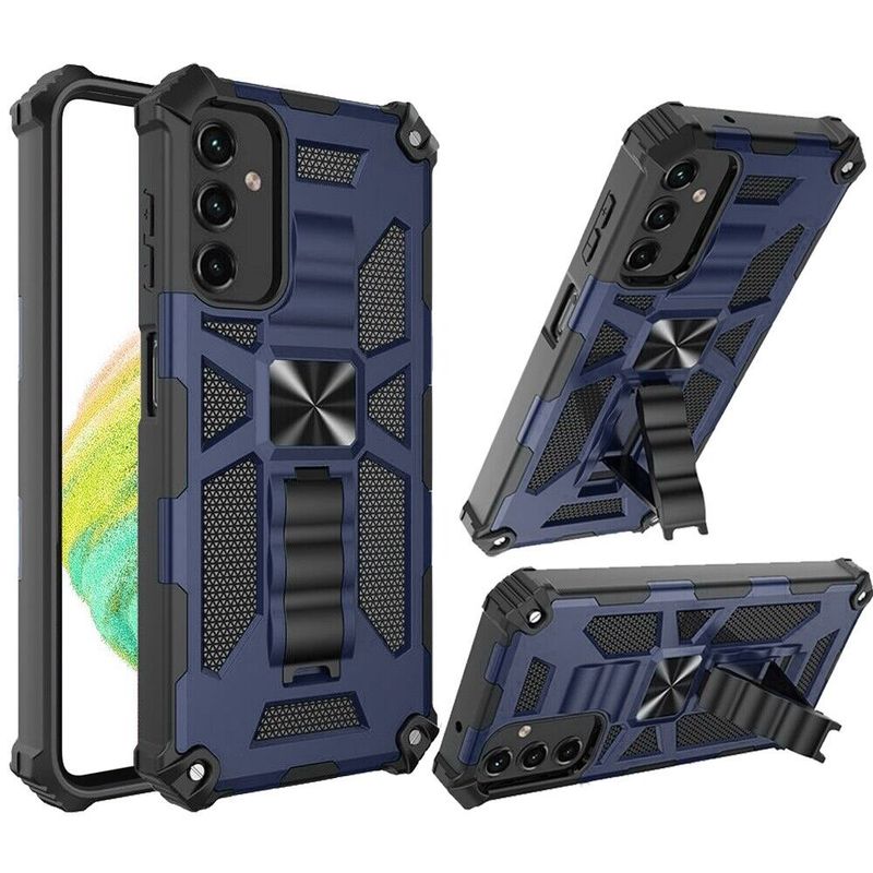 GENERICO - Carcasa para Samsung A52 A52s 5g y 4G Antigolpe Reforzada - Azul