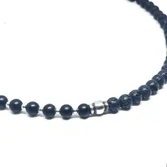 MALEVO JOYAS - Collar Hombre Onix Emblem