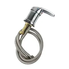 GENERICO - Llave Monomando Gripo Peluquería Barbería Acero Inoxidable