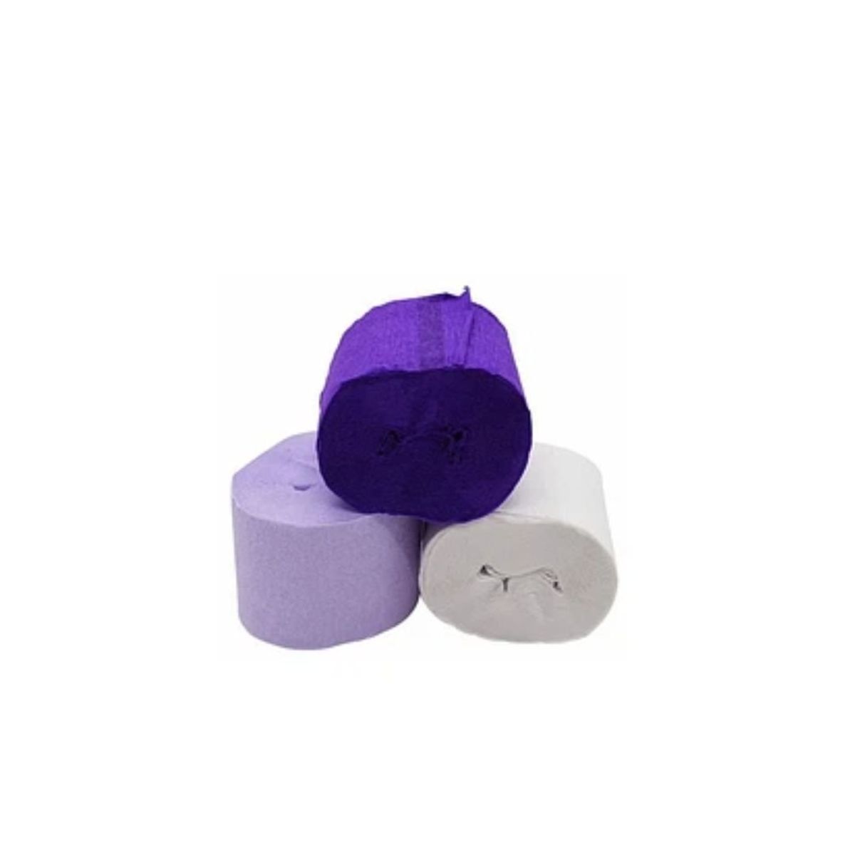 GENERICO - Feston Grueso BlancoLilaMorado 6pcs