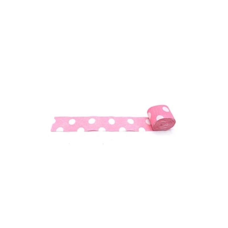 GENERICO - Feston Rosado De Puntos 4pcs 35mmx10m
