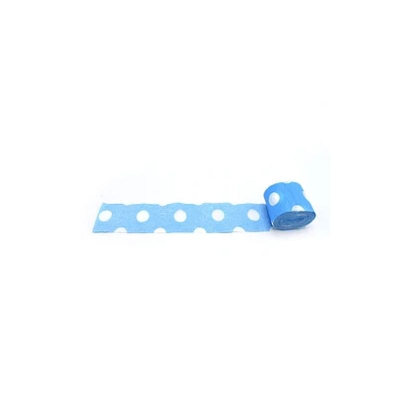 GENERICO - Feston Celeste De Puntos 4pcs 25mmx10m