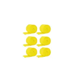 GENERICO - Feston Grueso Amarillo 6pcs 3x10m