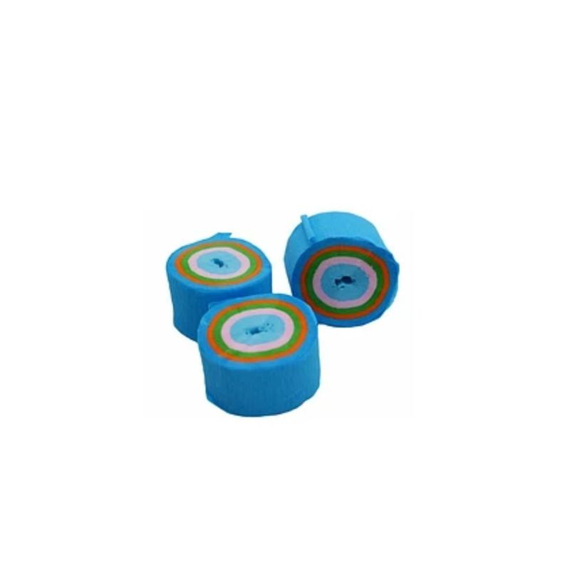 GENERICO - Feston Fino CelesteColores 6pcs