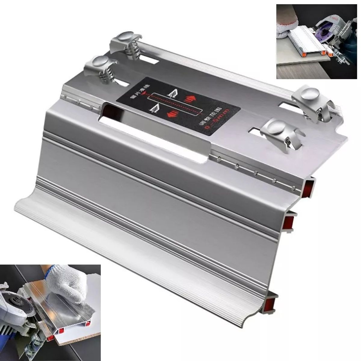 GENERICO - Guia Para Sierra 4 ½ - 110mm Corte Ceramica O Madera 90°