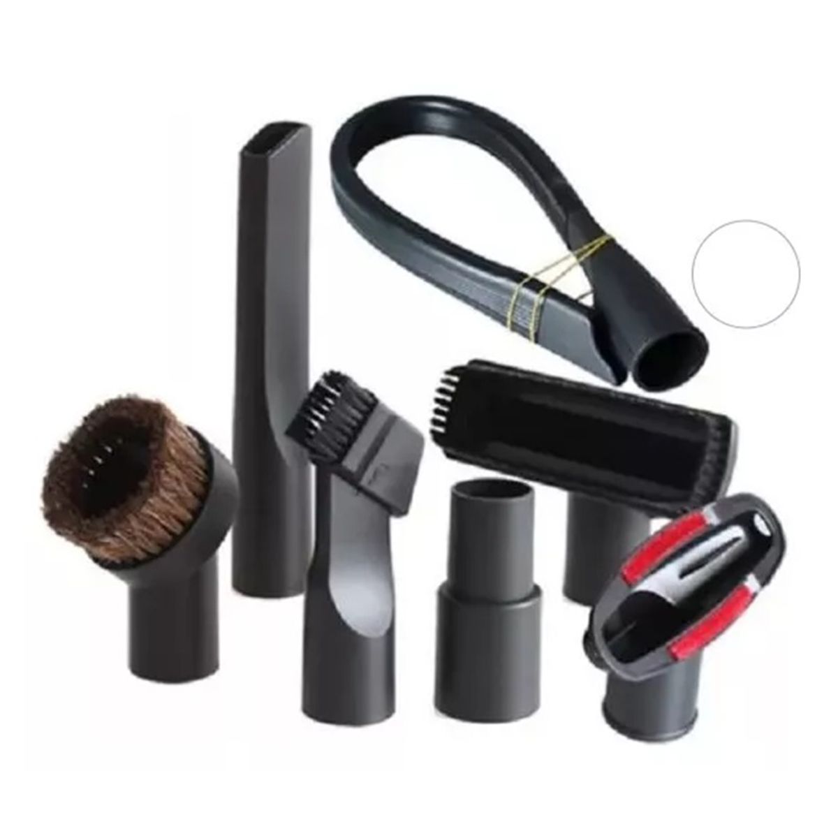 GENERICO - Boquilla Con Adaptador Para Aspiradora 7 pcs De 32 mm A 35 mm
