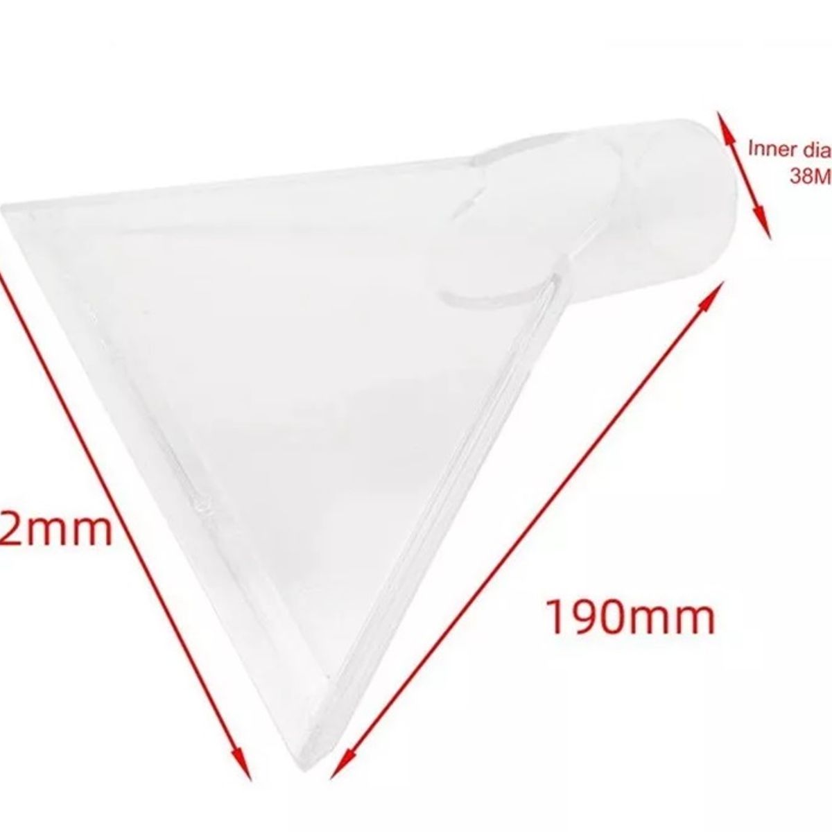 GENERICO - Boquilla Universal Corta Para Aspiradora Lavado Alfombra 18 Cm.