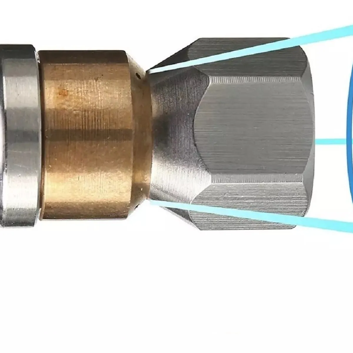 GENERICO - Boquilla De Alta Presión Para Lavado De Alcantarilla Y Tuberías