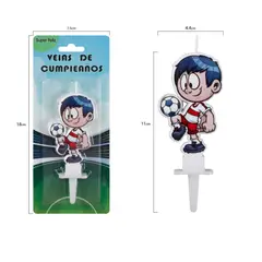 GENERICO - Velas De Cumpleaños Futbol