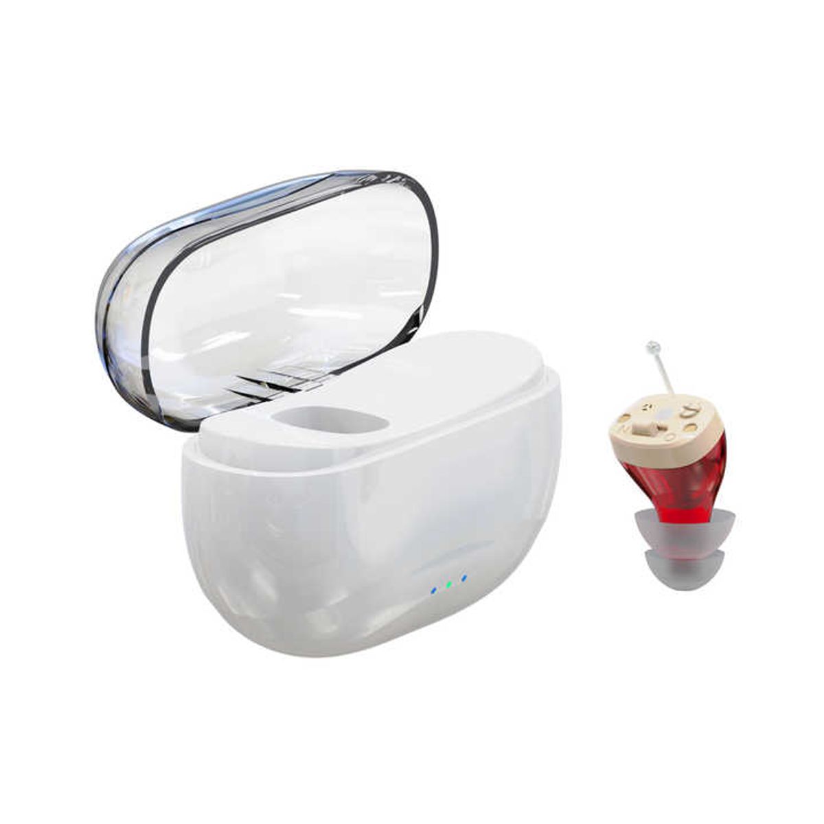 MG SPIRIT - Audífono para Sordera Recargable Invisible  Perdida Severa de Audición