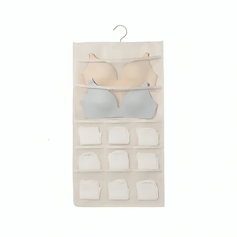 OEM - Organizador Colgante Sostenes Calcetas blanco