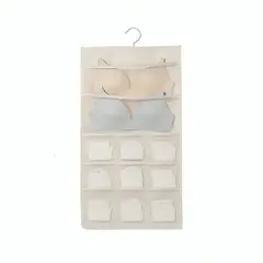 OEM - Organizador Colgante Sostenes Calcetas blanco