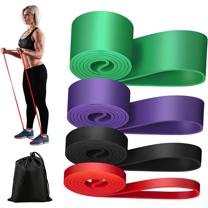 KUANGYE - Ligas De Resistencia Banda De Resistencia Ejercicio Yoga Kit